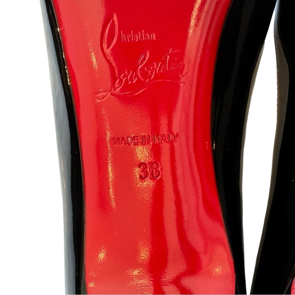 Christian Louboutin Pigalle 100 Pumps Patent Leather Black - Picture 11 of 14
